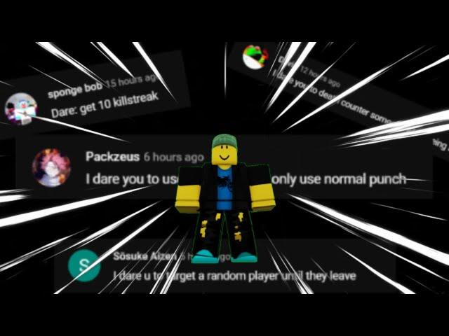 Dares In The Strongest Battlegrounds #1
