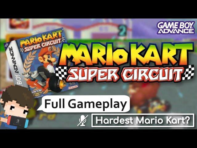 Mario Kart Super Circuit (Game Boy Advance) - Longplay Walkthrough - No Commentary Gameplay