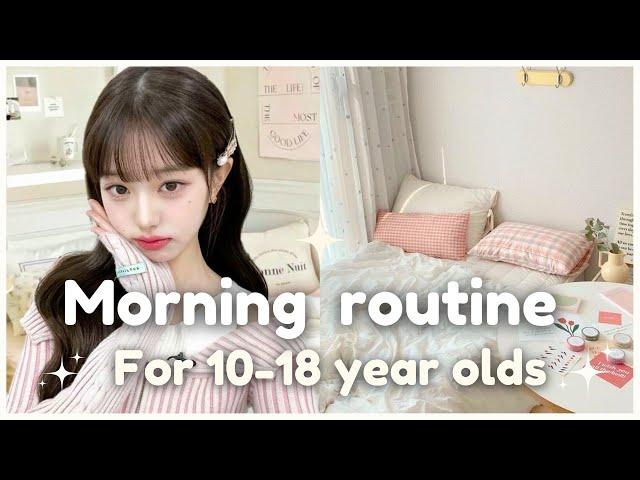 10 - 18 year olds school morning routine 