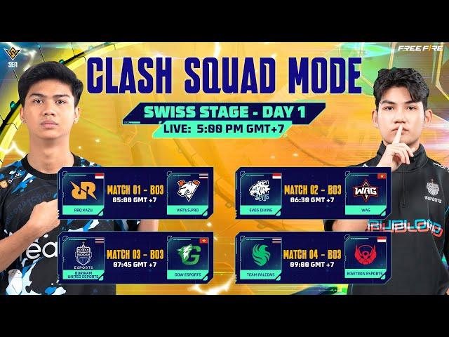  [EN] FFWS Sea 2025 Spring Swiss Stage - CS | Day 1