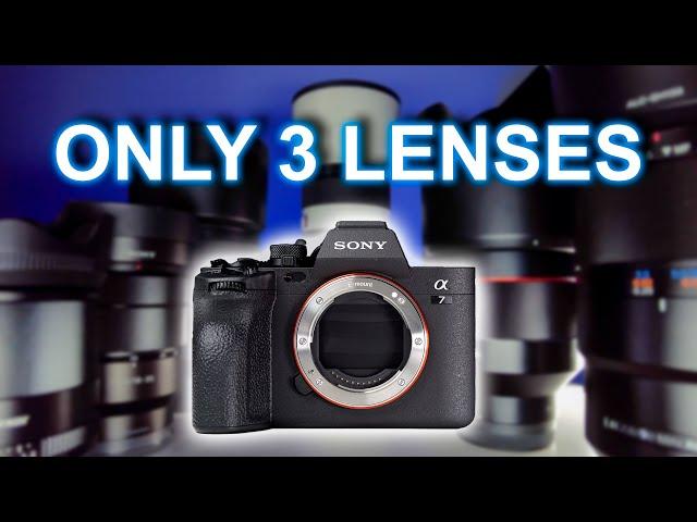 3 SONY Lenses for Everything!