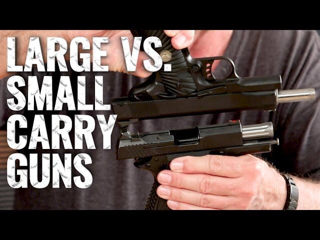 Large vs. Small Carry Guns - Gun Guys Ep. 28 with Bill Wilson and Massad Ayoob