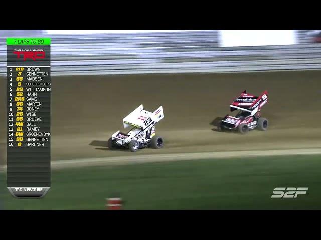 9.28 POWRi 410 Outlaw Sprint League at I-70 Speedway| Highlights