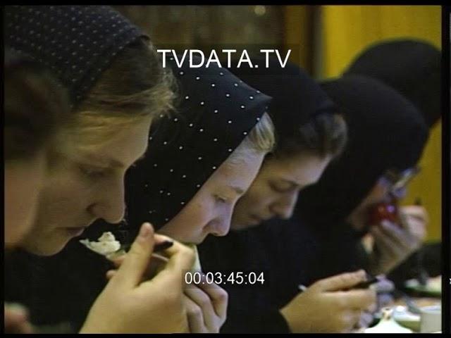 Monastery/Eastern Orthodox Church Nuns accommodations in Russia monastic lifestyle #tvdata footage