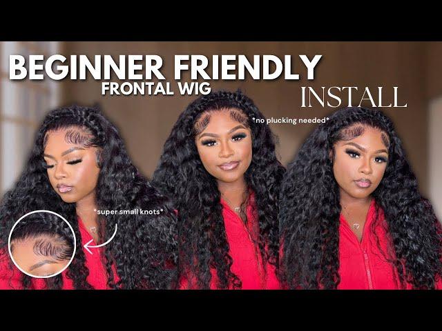 The BEST HD Lace For An Undetectable Install | Beginner Friendly! 13x4 Frontal Wig ft. Asteria Hair