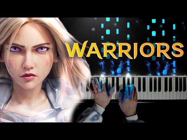 Warriors | League of Legends Season 2020 ft. Imagine Dragons, 2WEI and Edda Hayes | piano cover