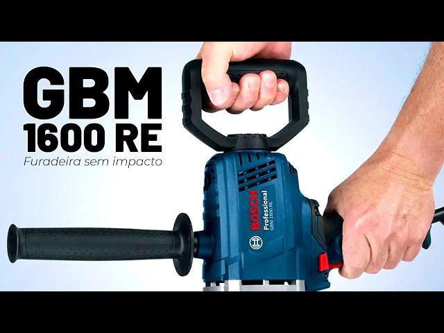 SERÁ A FERRAMENTA MAIS CONFORTÁVEL BOSCH? FURADEIRA SEM IMPACTO GBM 1600 RE | Grantools