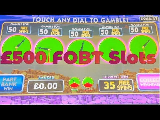 £500 Arcade FOBT Slots - Multiple Jackpots, Big Pie Gambles & Lots of Free Spins