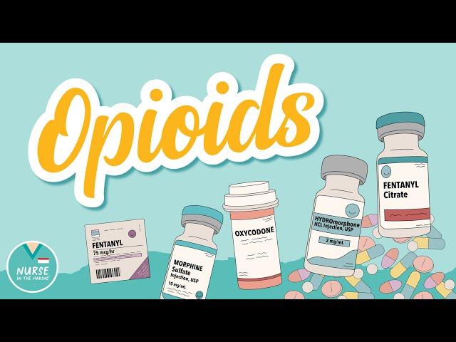 Nursing School Notes on Opioids! | Pharmacology Help for Nursing Students