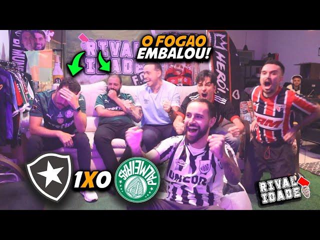 React Botafogo 1x0 Palmeiras | Melhores momentos | Gols | Brasileirão