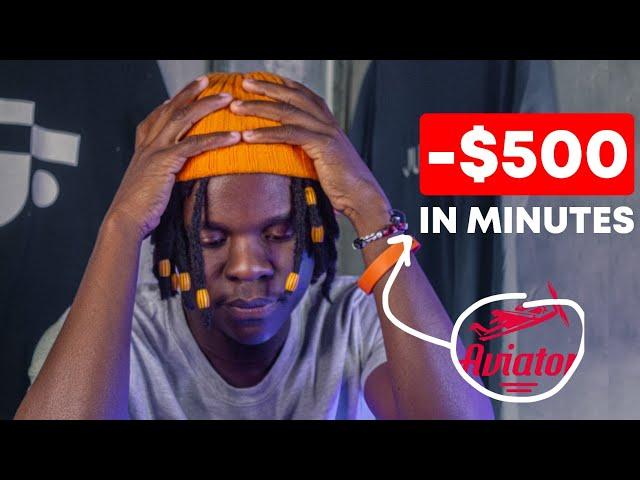 How I Lost $500 in 35 Minutes on Aviator! | The Worst Decisions