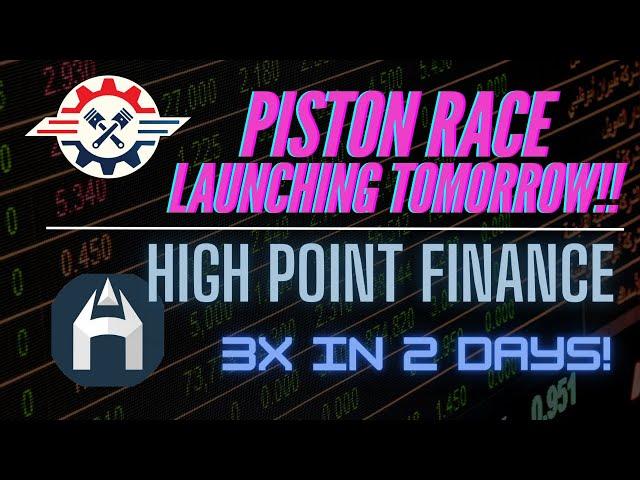 My Strategy For Piston Race & HighPoint Finance | Best Crypto Passive Income Projects April 2022