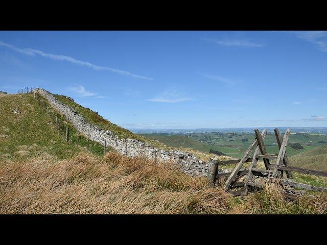 A walk in 2 countries! The Schil, Cheviot Hills. Northumberland. 12th May 2018