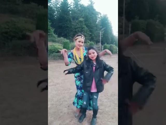 Kamala ghimire and Riyasha Dahal Shooting Clips #shorts  #youtubeshorts