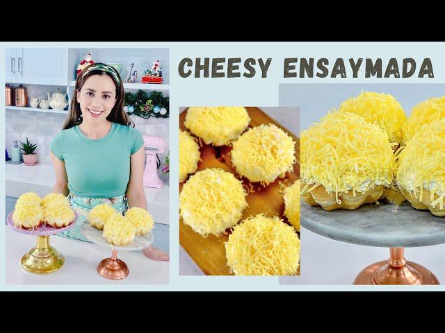 Filipino Cheesy Ensaymada | How To Make Easy Ensaymada | Super Moist Ensaymada  - Chef Sheilla