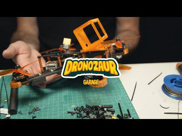 Dronozaur Garage -  Building 5'' FPV Drone Crate Stark