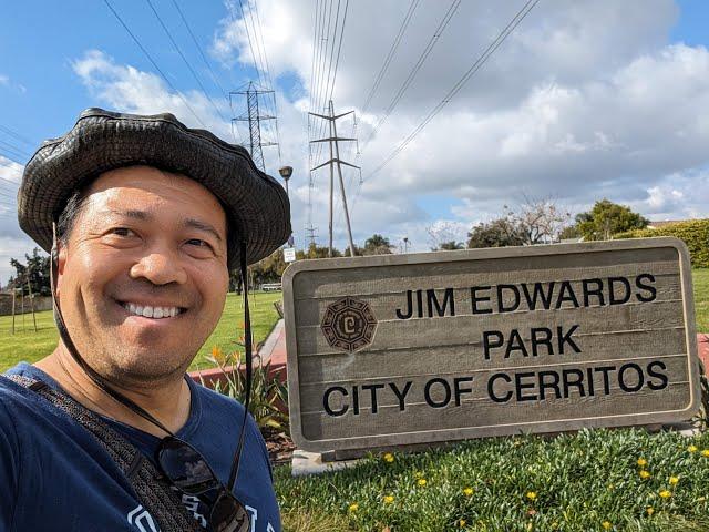 ASMR * Let's Take a Walk through JIM EDWARDS PARK in CERRITOS, CA