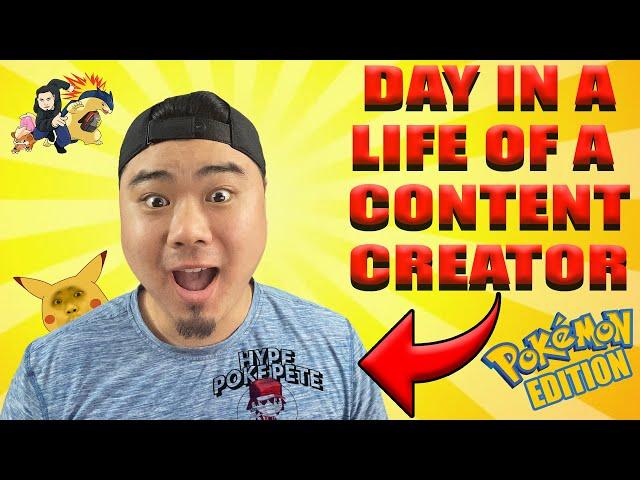 FULL DAY of A Content Creator! | Pokémon Edition! | Pokemon