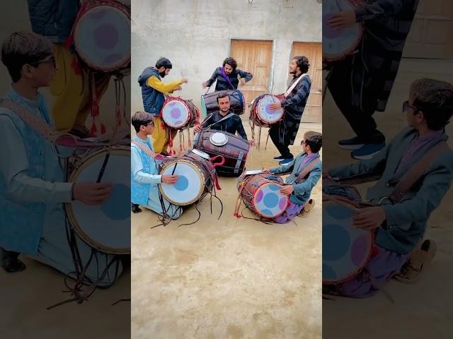 Pakistani Dhol Beats | Best Jhumir Style Dhol Performance #Shorts #Dhol ️️03039211130