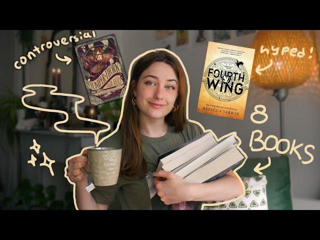 fourth wing, female rage, pirate fantasy & the bell jar   books i recently read