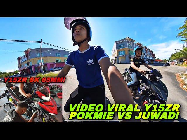 Y15ZR JUWAD VS POKMIE TEST MACHINE VIRAL! | Y15ZR SK 65MM SIAP DAH WOI JAHAT JUGAK BUNYI DIA!