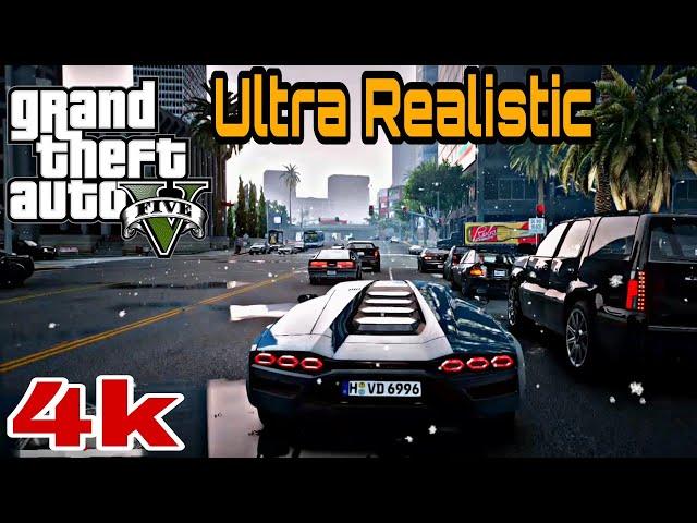 GTA V with Ultra Realistic Graphics Mod 2022