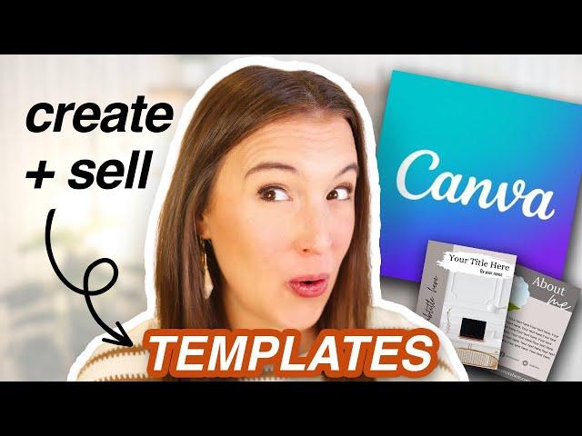 How to make money online with CANVA TEMPLATES in 2024 