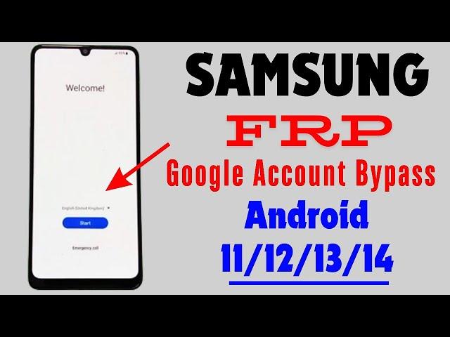 Samsung FRP Bypass 2024Android 11/12/13/14 | New Method | Frp Lock Unlock All Samsung Frp Bypass