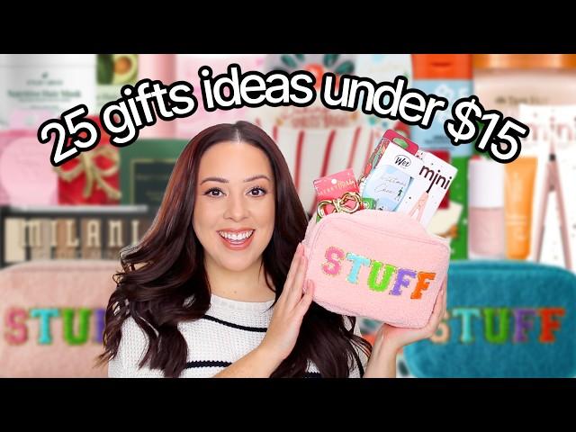 25 GIFTS UNDER $15!  the perfect LAST MINUTE gift ideas (you can get FAST)