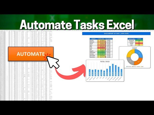 Automate Repetitive Tasks in Excel | No Code Required | Anyone can do it!