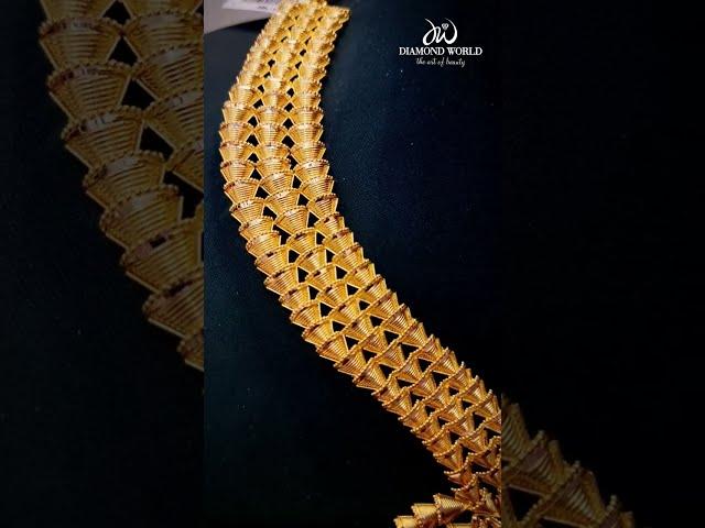 Your must have gold necklace for every occasion  Diamond World new edition