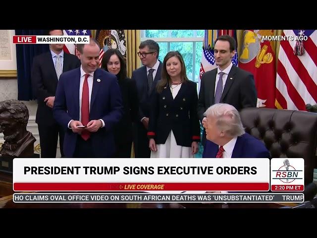 WATCH: President Trump Signs Executive Orders on Nuclear Technology and More - 5/23/25