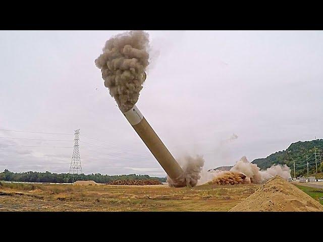 Dairyland Steam Power Station Chimney - Controlled Demolition, Inc.