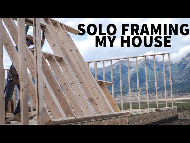 Building my Own House: Framing the First Floor Alone