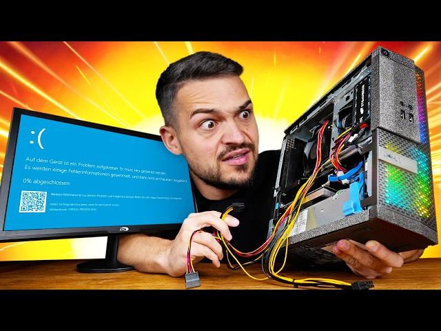 FRECH!! Wir testen einen "RGB GAMING PC" von Amazon... #GamingSchrott