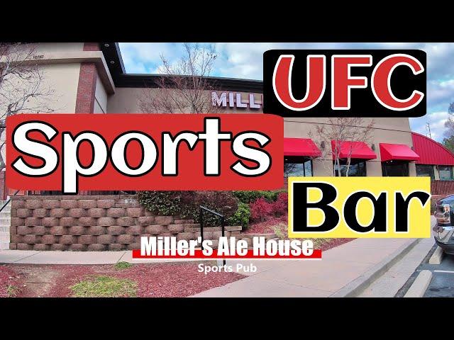 MILLER'S ALE HOUSE: UFC Sports Bar