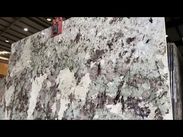 Snow Orchid Granite Slabs from China.