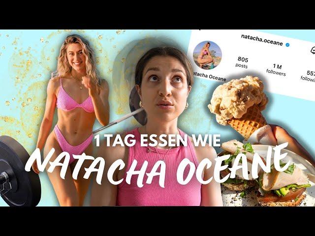 ich esse 1 Tag wie NATACHA OCEANE | What I eat in a day & how I train - wie ein fitness influencer