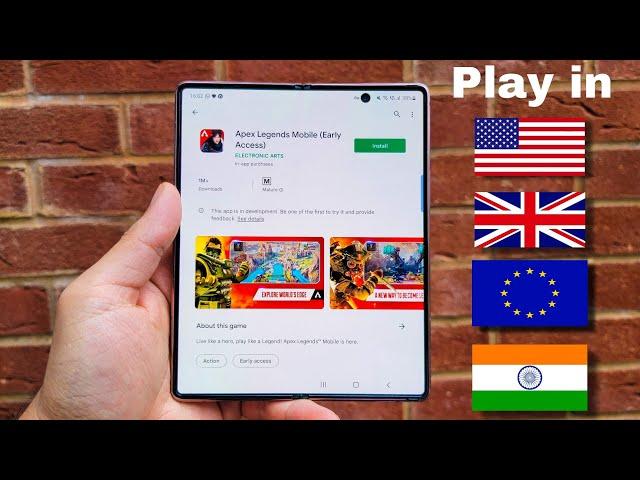 How To Play APEX LEGENDS MOBILE From Any Country (Quick and Easy)