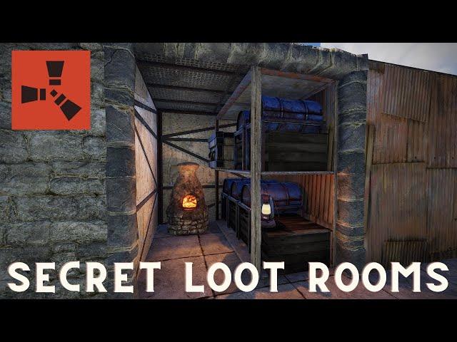 The unbridled power of SECRET loot rooms (Rust)