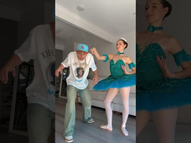 HIPHOP VS BALLET! 🩰 - #dance #trend #viral #funny #couple #ballet #shorts