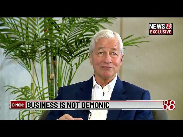 WISH-TV exclusive interview with Jamie Dimon, chairman and chief executive officer of JPMorgan Chase