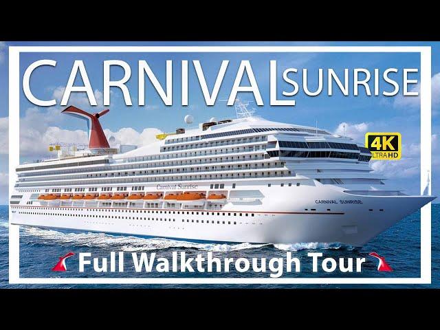 Carnival Sunrise | Cruise Ship Tour & Review| $200 Million Renovation - Review