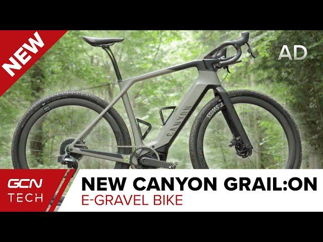 Raw Power: The New Canyon Grail:ON E-Gravel Bike