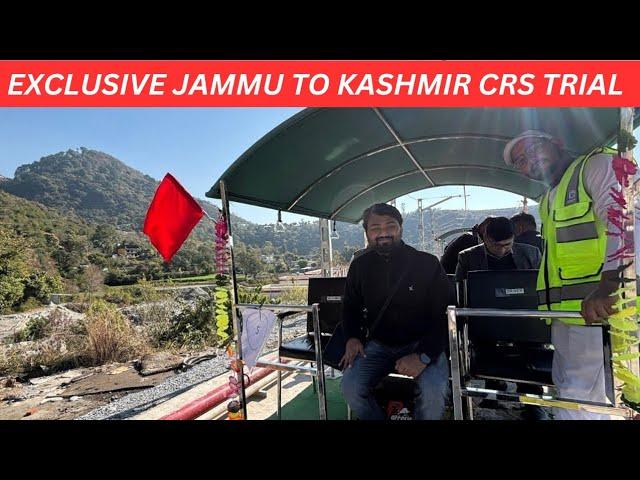 Most Exclusive Jammu To kashmir CRS TRIAL || Katra To Reasi Section