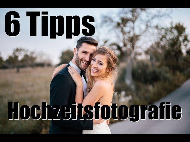 6 Tipps zur Hochzeitsfotografie für Einsteiger