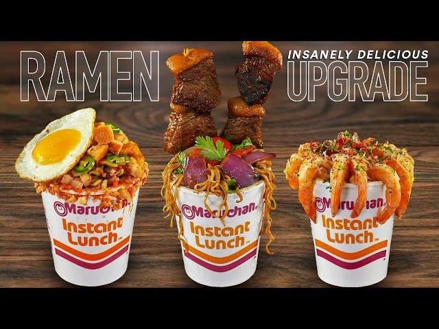 3 Insanely Delicious RAMEN Recipes that will blow your mind!