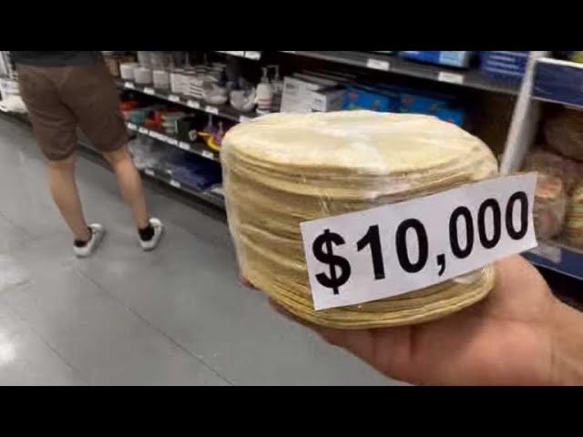 Millonario regala tortillas de dinero a mamá soltera que la abandonó su esposo por dinero