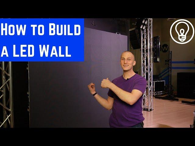 How Do You Build A LED Video Wall?