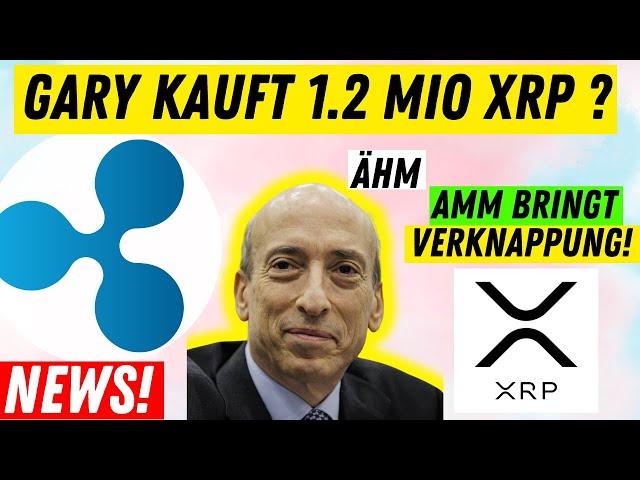 SEC GARY GENSLER KAUFT 1 2 MIO XRP? STARKE XRP VERKNAPPUNG DURCH AMM! BTC& KRYPTO NEWS